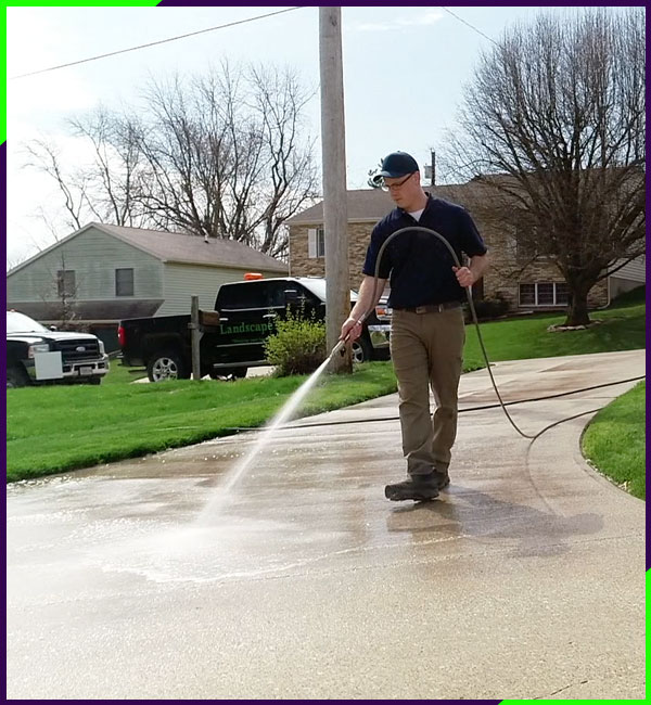 driveway cleaning